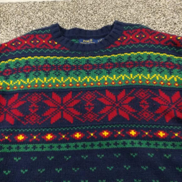 Polo by Ralph Lauren Multicolor Crewneck Sweater - Picture 2 of 10